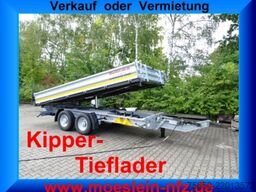 Möslein TTG 11 Verzinkt  neuer Tandem 3- Seitenkipper Tieflader-- Neufahrzeug --