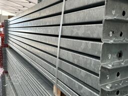 8,40 lfm Palettenregale für Außenbereich H: 4,5m , 3000 kg Fachlast , FVZ