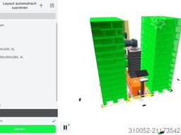 FJ Mayer HYDRA cobot palletizer