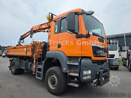 MAN TGS 18.320 / 4X4 ALLRAD / Meiller / Kran FUNK