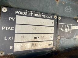Fruehauf SAF, pallet box, sliding  roof