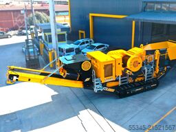 FABO Jaw Crusher hard stone crushing machine 100-250 t/h