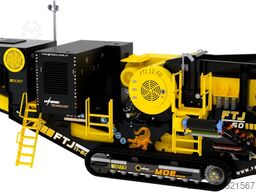 FABO Jaw Crusher hard stone crushing machine 100-250 t/h