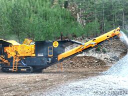 FABO Mobile Crushing Plant Mobile Tracked Jaw Crusher FTJ-1175