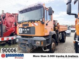 MAN 19.364/414 4x4 BB, Winterdienstausstattung, Kran