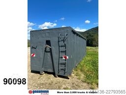  Nau Abrollcontainer mit Flügeltür ca. 37m³