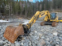 Komatsu PC240LC-10 crawler excavator w/ sanding bucket and