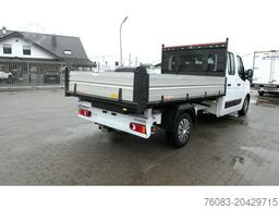 RENAULT Master Maxi Doka 3 Seiten Kipper L=3,2m Klima AH