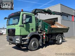 MAN TG-M 18.340 4x4 BB 2-Achs Allradkipper Kran Funk