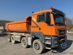 MAN TG-S 35.500 8x4 BB 4 Achs Muldenkipper Intarder