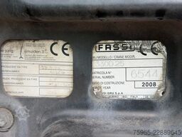 DAF XF 105 FTS SSC EURO 5 6X2 FASSI F330D.25 33 TON/