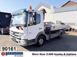 Mercedes-Benz Atego 818 K 4x2, 2x AHK, Kran Palfinger PK7001-K