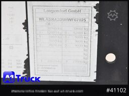 LANGENDORF SKA 24/30, Alukippmulde 30m³, Liftachse, Podest,