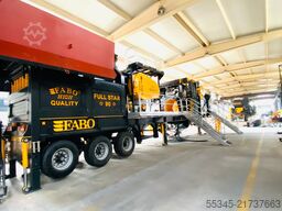 FABO Crushing equipment Mobile Jaw Crusher Fullstar-110