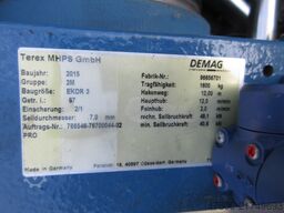 Demag DR Seilzug Hubwerk 1000 + 1600KG EKDR Hub 12m Brückenkran Kran 400V SWP