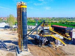FABO Concrete Batching Plant 120 M3/H Compact Concrete Batching Plant