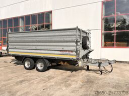 Möslein TDS 13 Schwebheim  13 t Tandemkipper- Tieflader, Aufsatzbordwände