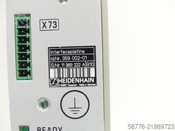 Heidenhain Id. 359 002-01 Interfaceplatine SN: 11989222A - geprüft, getestet-