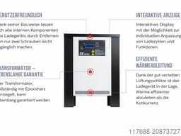 Gabelstapler Hochfrequenz-Ladegerät Batterie - Charger 80V 100A