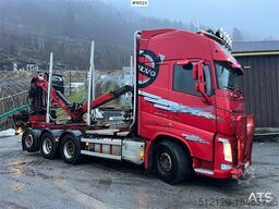 Volvo Fh540 8x4 Timber Truck w/ 2016 M110L80 Palfinger C