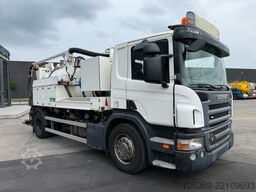 SCANIA P270 4x2 Hvidtved Larsen 7000 L Suction arm