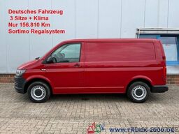 Volkswagen VW T6 2.0 TDI 3 Sitze Klima Sortimo Regalsystem