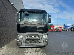 Renault C 440 6X2  OPRIJWAGEN/MACHINE TRANSPORTER/PLATEAU/