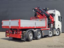 Scania R590 V8 8x2 / HMF 9520 CRANE - JIB - WINCH / TR...