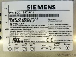 Siemens 6AV8100-0BC00-0AA1 LCD Monitor