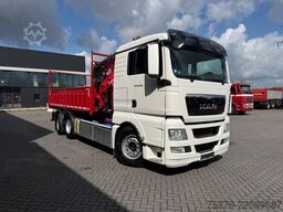 MAN TGX 26.360 6x2 Kipper/Kran HMF 3220+Flyjib,winch
