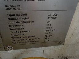 Niles ZE 1200 CNC Siemens