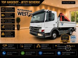 MERCEDES-BENZ Atego 818 Meiller Kipper Palfinger Kran