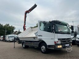 MERCEDES-BENZ Atego 818 Meiller Kipper Palfinger Kran