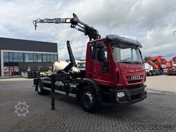 Iveco EuroCargo 190 EL 25 Haaksysteem/Kraan Euro 6  5...