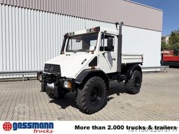 Unimog U 130 4x4, Kipper, Zapfwelle vorne+hinten,