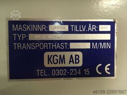 KGM not Weinig EM8 140 m/min
