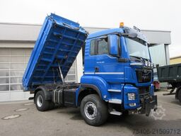 man TGS 18.480 4x4 BB, Euro 6, AHK, Frontanbauplatte