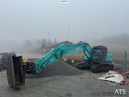 Kobelco SK210LC-10 Tracked Excavator with Grading Bucket,