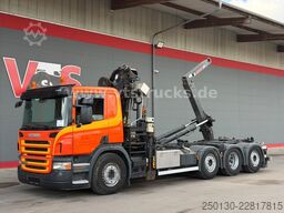 SCANIA R 380 HIAB-Ladekran und ARK, Liftachsen 2+4