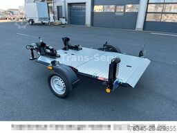 LORRIES MT-2 Motorrad Anhänger Absenkbar Faltbar
