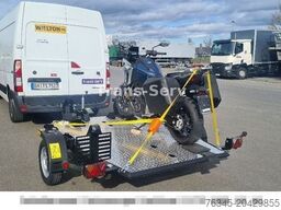 LORRIES MT-2 Motorrad Anhänger Absenkbar Faltbar