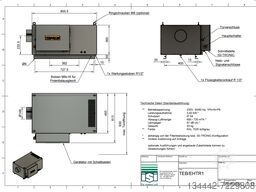 ISI Gruppe - TEB EH1 – 720 m³/h – 230 V - ISI Tronic