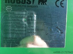 ROBUST P150 Twin - pallet crushing line