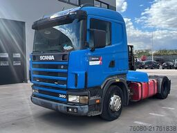 Scania 114 - 380 (FOR PARTS / ENGINE GEARBOX RUNNING /...