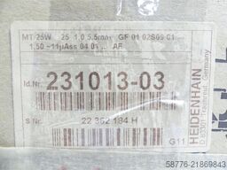 Heidenhain MT 25W Messtaster ID: 231013-03 SN: 22362184H --