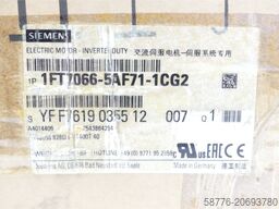 Siemens 1FT7066-5AF71-1CG2 Synchronmotor SN:YFF7619035512007 - ! -