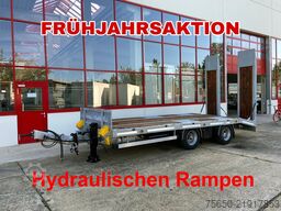 Möslein TT21-7,2 Hydr  21 t Tandemtieflader, hydr. Rampen, NEU