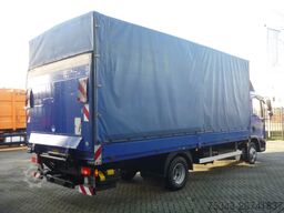 MAN TGL 8.180 Curtain side body with aluminium drop...
