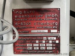 FIBRO 4-Säulenpresse 315 t