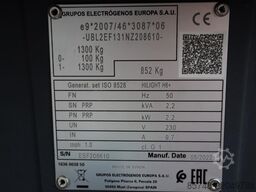 Atlas Copco Hilight H6+ Valid inspection, Max Boom Height 8m,